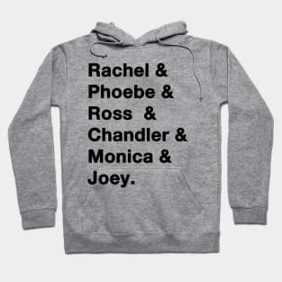 Friends Names Hoodie